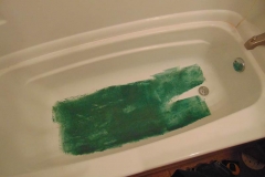 Fiberglass Tub Repair Aurora - Before
