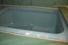 Large Bathtub Refinishing in Aurora - Before