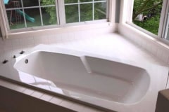 White Jacuzzi Refinish