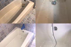 Before and After Tub Refinish