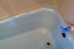 Refinished Blue Bath St Charles - Before