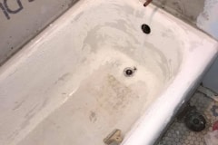 Bath Reglazing - Before