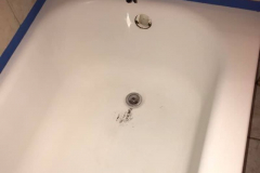 Bathtub Reglazing - Before