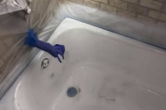 Reglazing Bath - Before