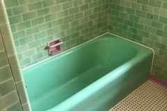 Green Tub Refinish