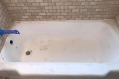 Bathtub Before Being Refinished