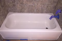 White Bathtub Refinished
