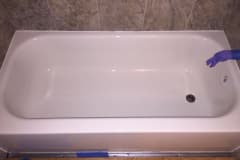 White Tub Refinished