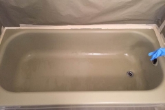 Green Bathtub Refinish St Charles IL - Before 2