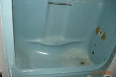 Fiberglass Bathtub Surround Refinishing St Charles IL - Before