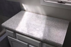 Countertop Refinish Grey - After
