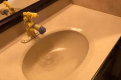 Bathroom Sink Countertop Refinish