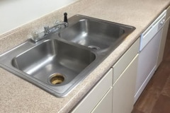 Kitchen Sink Countertop Refinished
