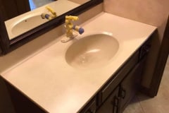 Bathroom Countertop Sink Refinish
