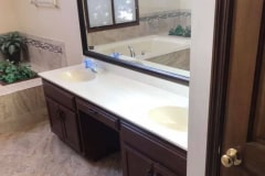 Dual Sink Countertop Refinishing - After