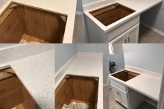 Countertop Refinishing - During