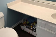 Counter Refinishing Bathroom - After