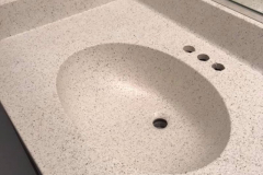 During Sink Countertop Refinish
