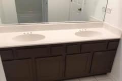 Countertop Dual Sink Refinish