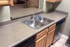Black Countertop Stonefleck Refinish St Charles IL - After