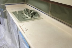 St Charles IL Kitchen Counter Refinish - Before 2