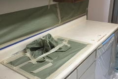 St Charles IL Kitchen Counter Refinish - Before 4