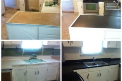 Countertop Color Change St Charles IL - Before and After