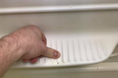 Fiberglass One Unit Reglazed Bath