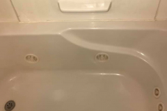 St Charles Fiberglass White Bathtub Refinished