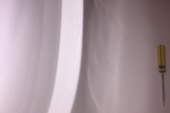 Fiberglass Bath After Reglazing