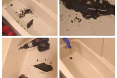 Fiberglass Tub Repairs Before And After