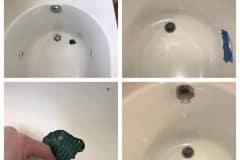 Fiberglass Bathtub Repairs Before And After