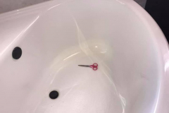 Fiberglass Reglazed Bath - After