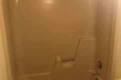 Fiberglass One Unit Bath After Refinish