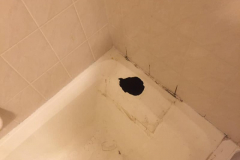 Fiberglass Refinished Tub St Charles - Before