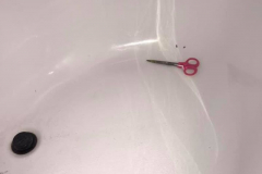 Fiberglass Bathtub Refinish St Charles - Before