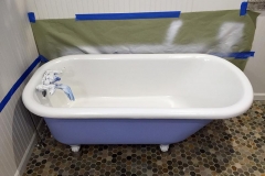 Restored Crawfoot Tub in Naperville IL