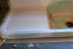 Wide Kitchen Sink Refinishing - During