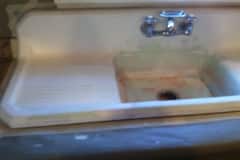 Wide Kitchen Sink Refinishing - Before