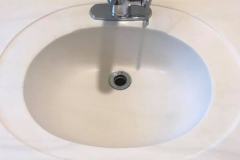 Bathroom White Sink Refinish - After