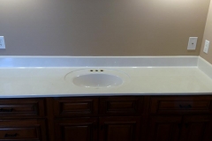 Bath Vanity Sink Refinish St Charles IL - Before