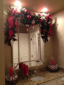 Refinished holiday bathroom